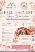 Chimley Fall Harvest Soap Workshop- Butlers